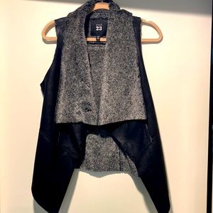 Faux fur vest